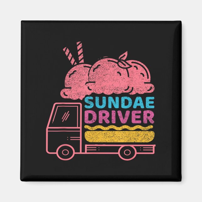Imã Variedade de Maconha Sundae Driver (Frente)