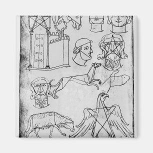 Imã Vários desenhos da Senhora Franco 19093 fol.18v