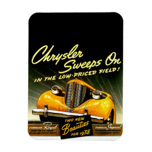 Ímã Varreduras 1938 de Chrysler sobre