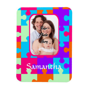 Ímã Varsóvia colorida personalizada