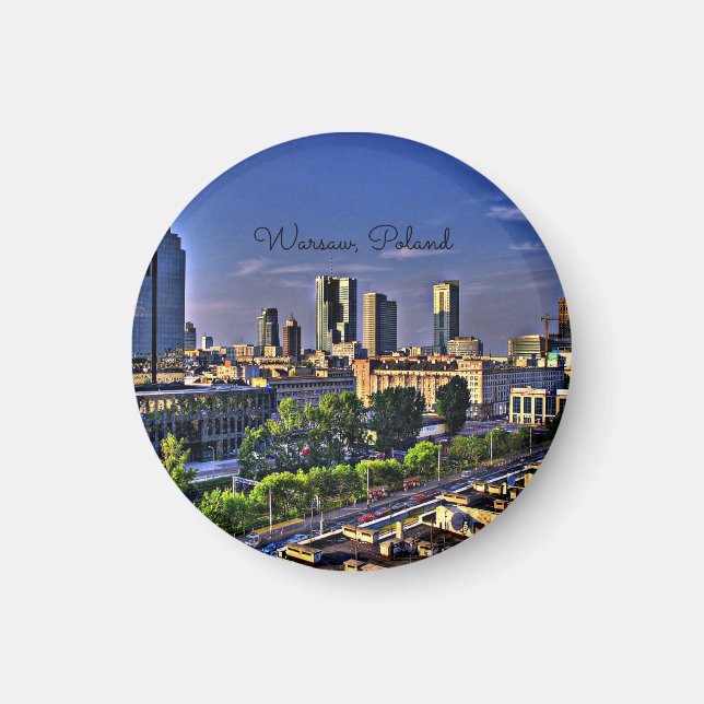Imã Varsóvia, paisagem Polônia (Frente)