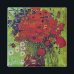 Imã Vase com Cornflower e Poppies, Van Gogh<br><div class="desc">Vincent Willem van Gogh (30 de março de 1853 - 29 de julho de 1890) foi um pintor holandês impressionista poste que se encontra entre as figuras mais famosas e influentes da história da arte ocidental. Em pouco mais de uma década, criou cerca de 2.100 trabalhos de arte, incluindo cerca...</div>