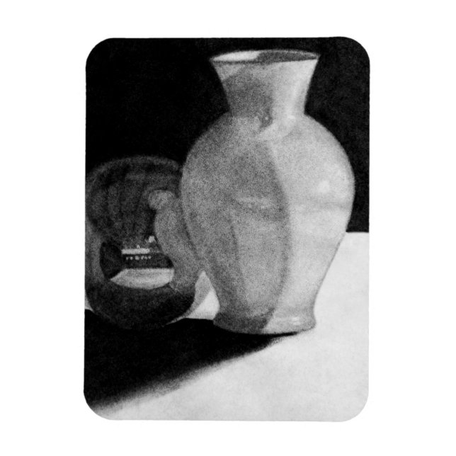 Ímã Vase com Esfera (Vertical)