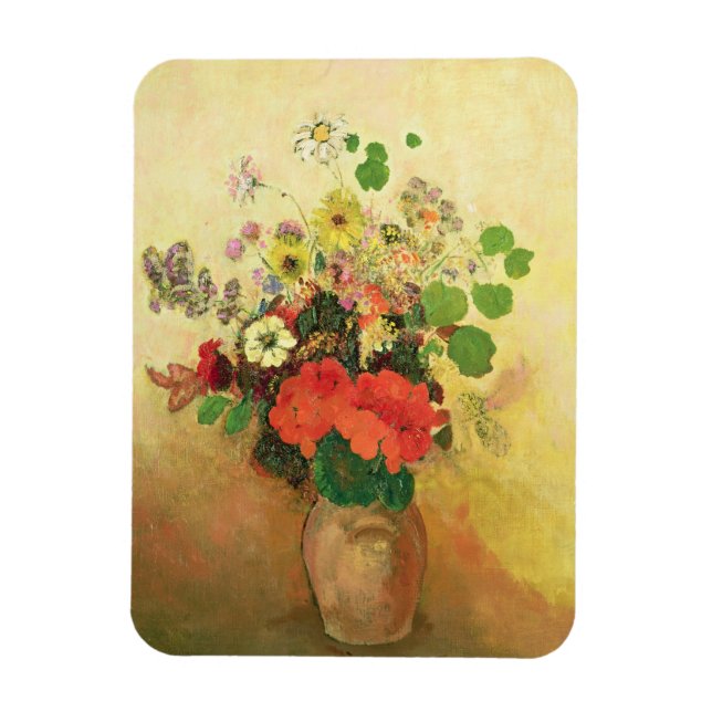 Ímã Vase das flores, c.1908-10 (óleo na canvas) (Vertical)