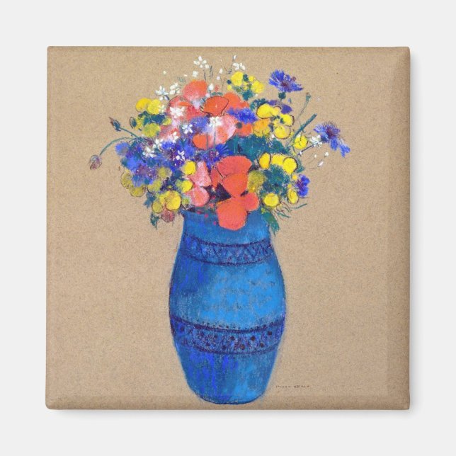 Imã Vase das Flores, Redon (Frente)