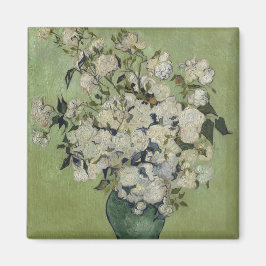 Imã Vase de Rosas por Vincent Van Gogh