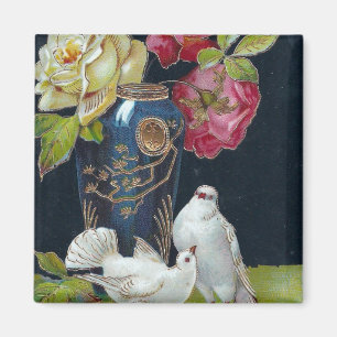 Imã Vase e Doves
