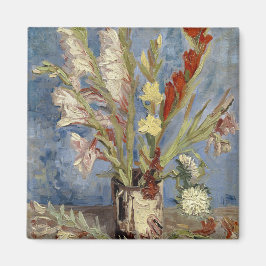 Imã Vase with Gladioli and Chinese Asters by Van Gogh