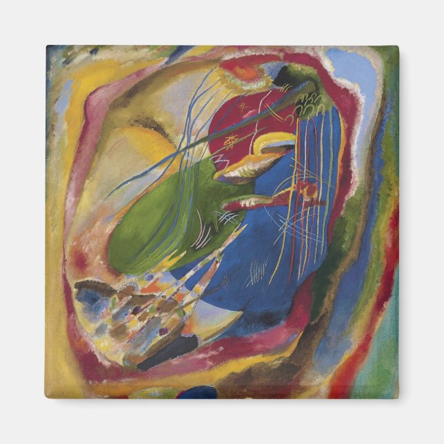 Imã Vasily Kandinsky - Imagem Com Três Pontos (Frente)