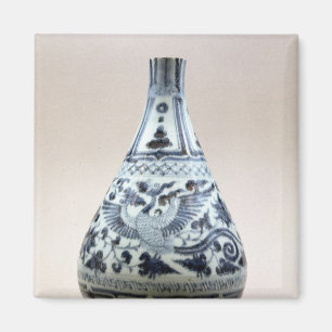 Imã Vaso azul e branco, dinastia de Yuan