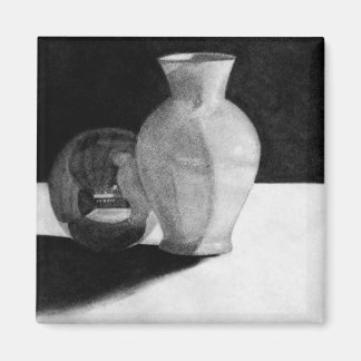Imã Vaso com Esfera