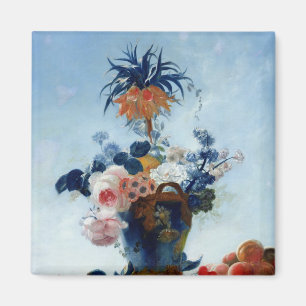 Imã Vaso com flores