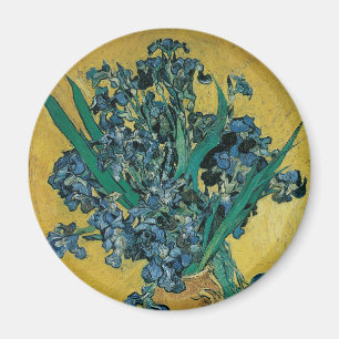 Imã Vaso com Íris por Vincent van Gogh, Arte Antiga