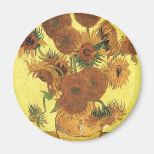 Imã Vaso com quinze girassóis,Vincent van Gogh