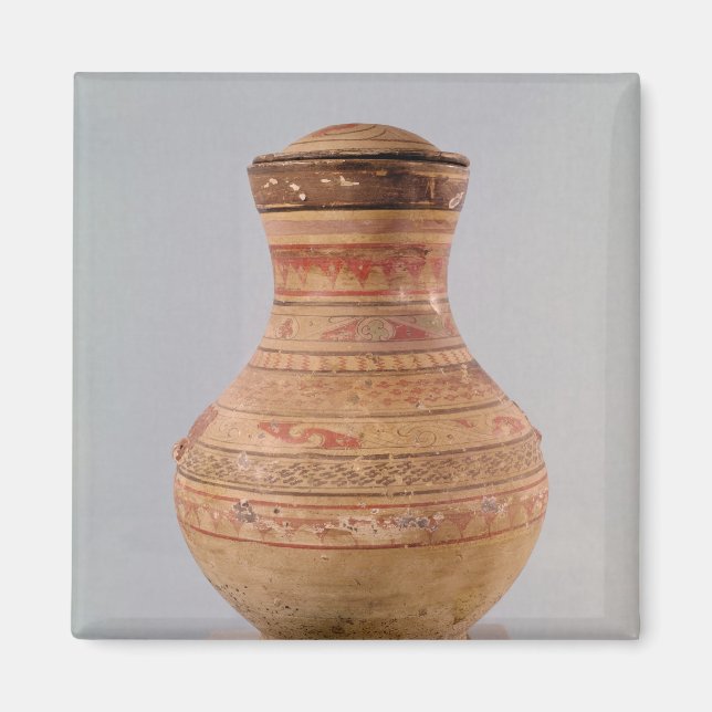 Imã Vaso Hu com tampa (Frente)