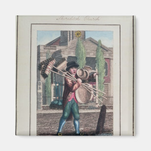 Imã Vassouras do cabelo, igreja de Shoreditch