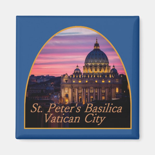Imã VATICANO Itália Magnet (Frente)