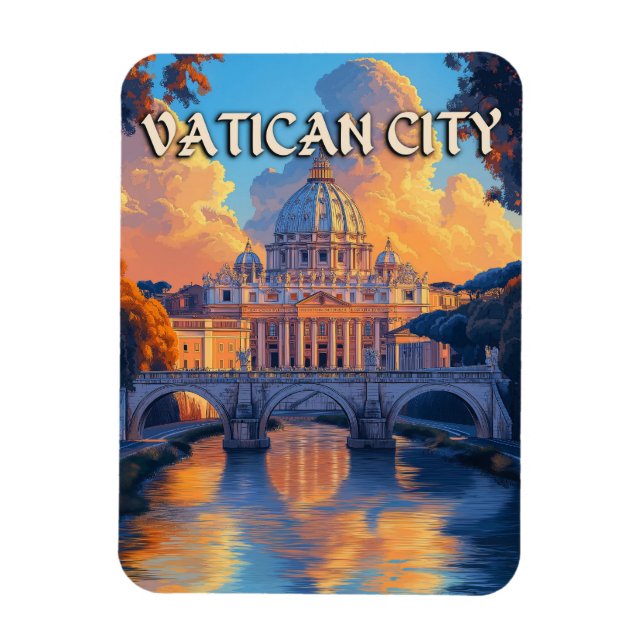 Ímã Vaticano Vintage (Vertical)