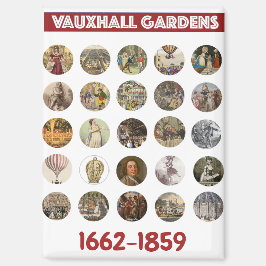 Imã Vauxhall Gardens Magnet