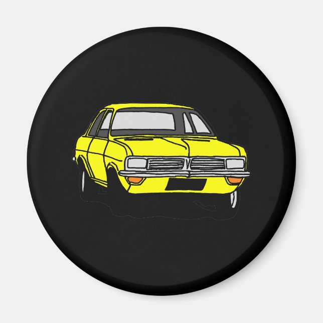 Imã Vauxhall Viva HC amarelo (Frente)