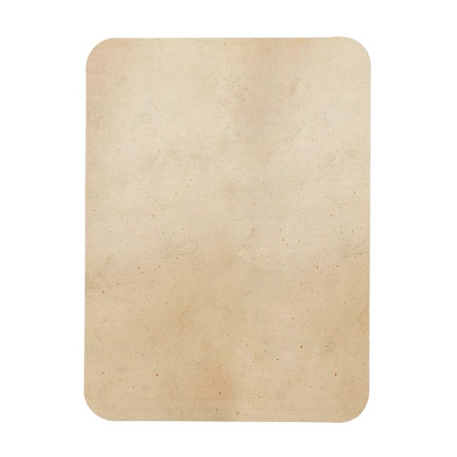 Ímã Vazio de Modelo de Pergaminho Antiquado de Papel V (Vertical)