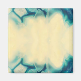 Imã Vazio Glamoroso Aqua Blue Crystal Salve a data