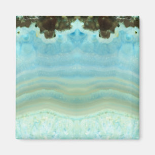 Imã Vazio Glamorous Blue Crystal Salvar a Data