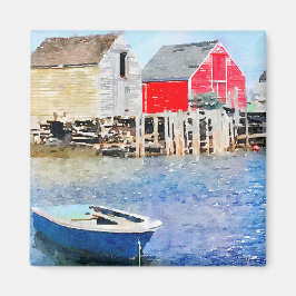 Imã Vazios de pesca de rochas azuis oceânicas