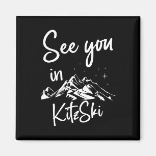 Imã Vê-lo Em Kitzski Tirol Áustria Férias Esqui