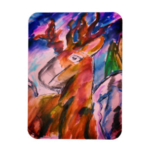 Ímã Veado e inverno