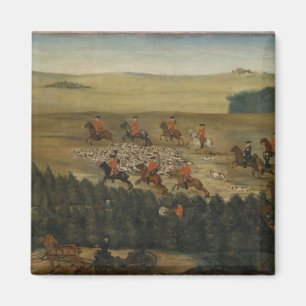 Imã Veado-hunting com Frederick William mim de Prússi