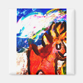 Imã Veado no inverno