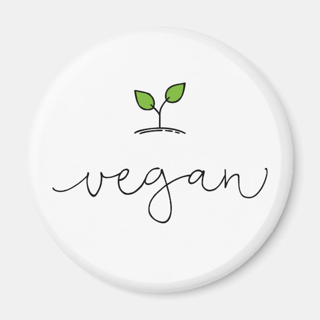 Imã Vegan (Frente)