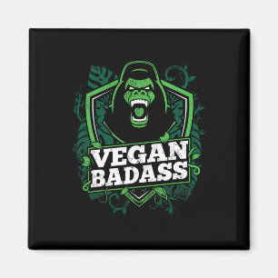 Imã Vegan Bad Malhação Gorilla Bodybuilding Beast