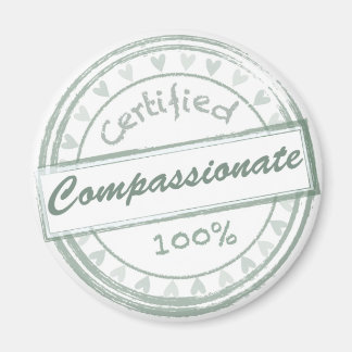 Imã Vegan Compassionate Refrigerator Magnet