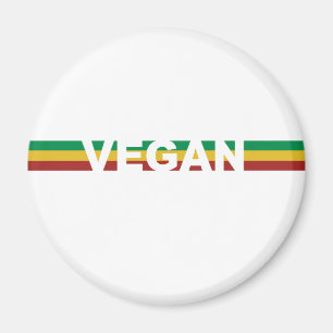 Imã Vegan em faixas rasta