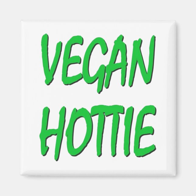 Imã VEGAN HOTTIE Magnet (Frente)