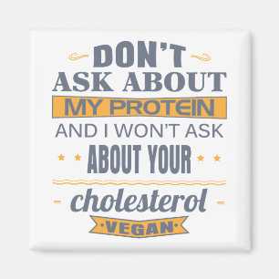 Imã Vegan não pergunta sobre minha proteína