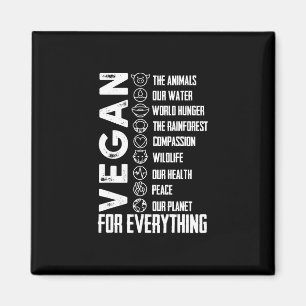 Imã Vegan Para Tudo O Dia Da Terra Da Camisa