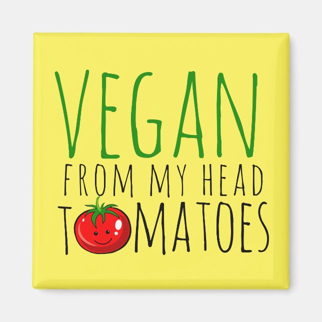 Imã Vegan Pun Magnet (Frente)