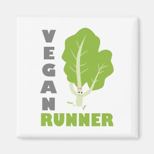Imã Vegan Runner - Kale