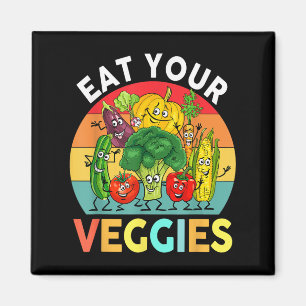 Imã Vegan Shirt Kids Toddler Boys Comem O Veg