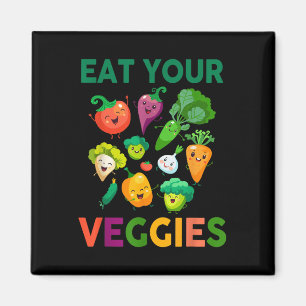 Imã Vegan Shirt Kids Toddler Boys Comem O Veg