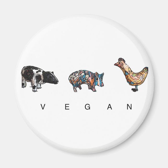 IMÃ VEGANO (Frente)