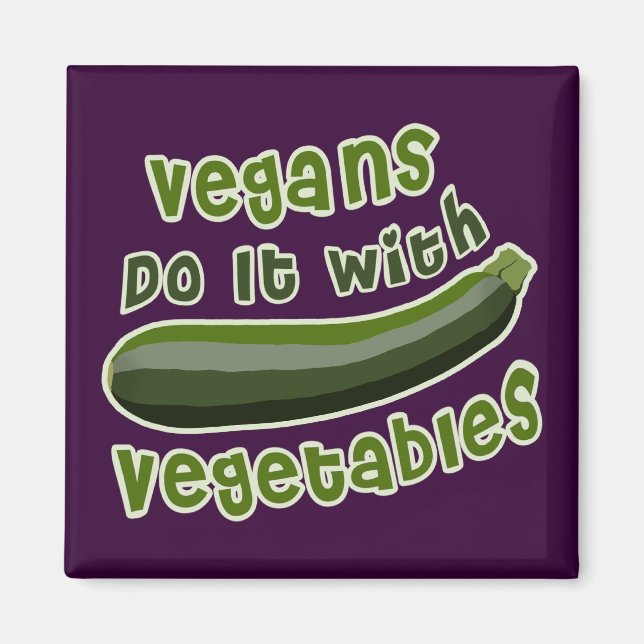 Imã Vegans fazem isso com vegetais (Frente)
