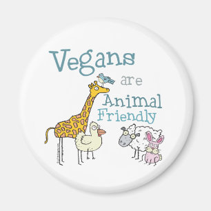 Imã Vegans são amigáveis com os animais