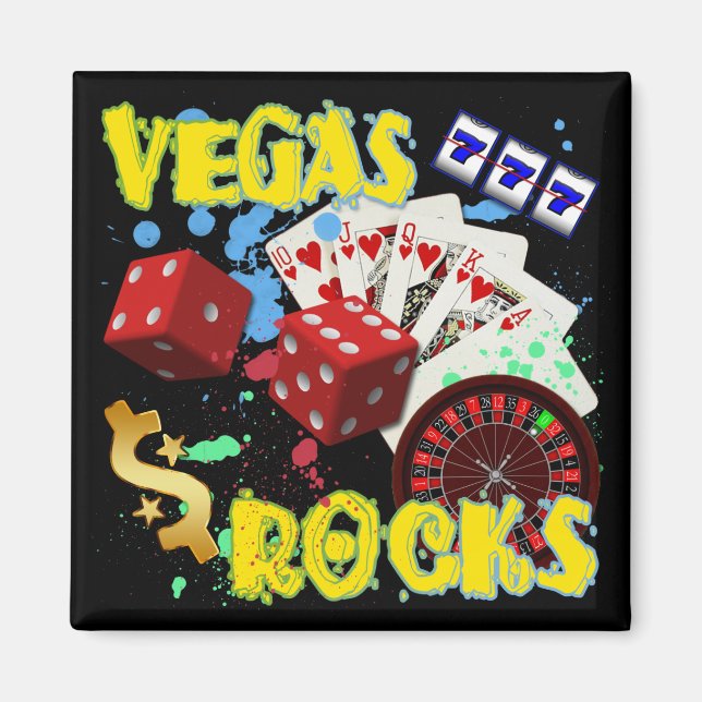 IMÃ VEGAS ROCKS (Frente)