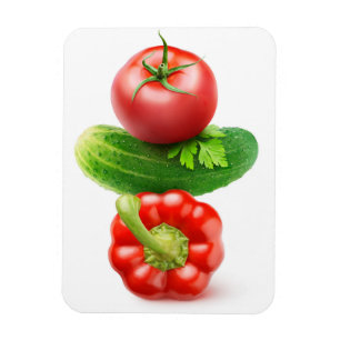 Ímã Vegetables pyramid
