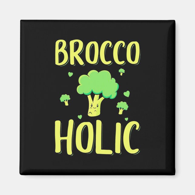 Imã Vegetariano Brocco Holic (Frente)