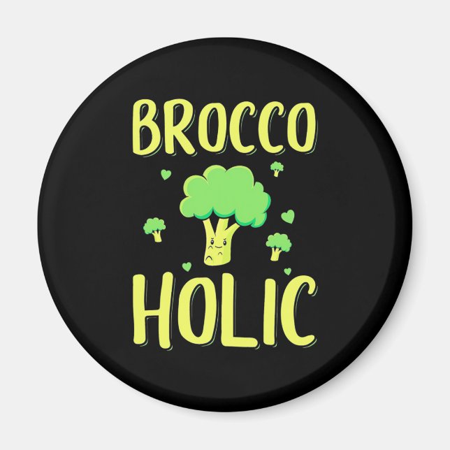Imã Vegetariano Brocco Holic (Frente)